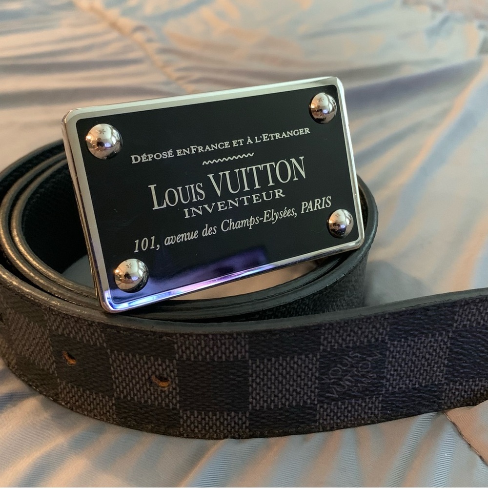 Louis Vuitton Inventeur Reversible Belt